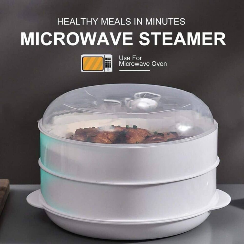 2-Tier Microwave Steamer
