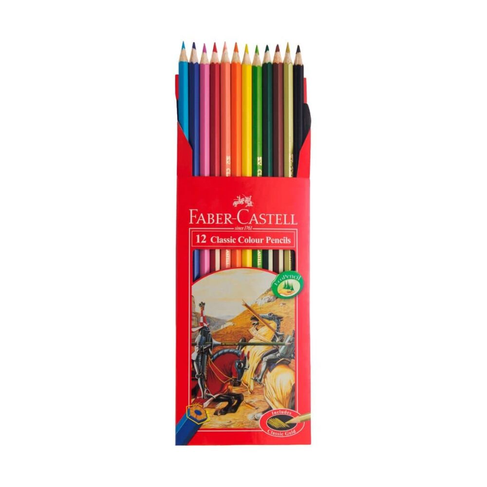 Faber-Castell 12 Classic Colour Pencils