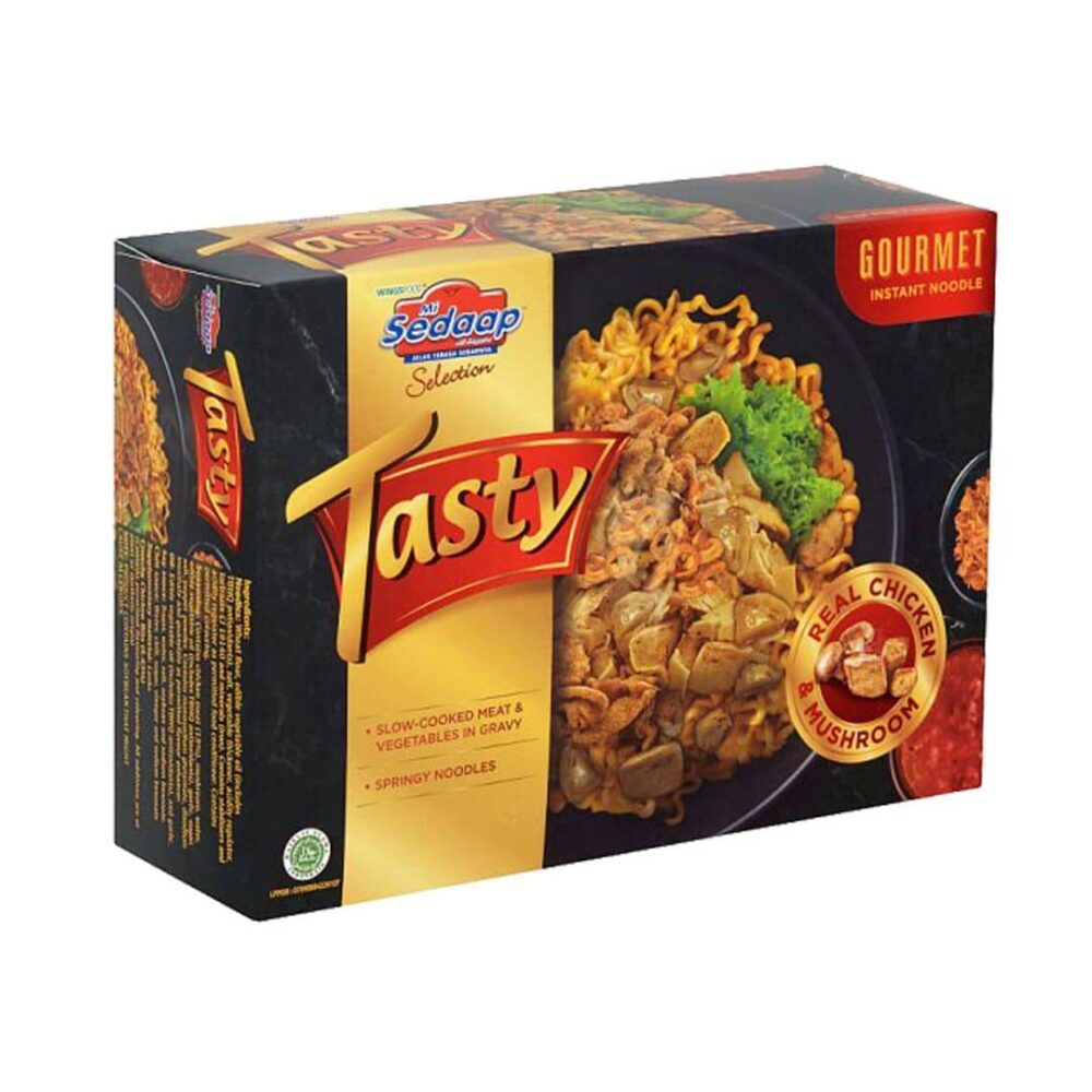 MiSedaap Tasty Gourmet Instant Noodle Box 129g