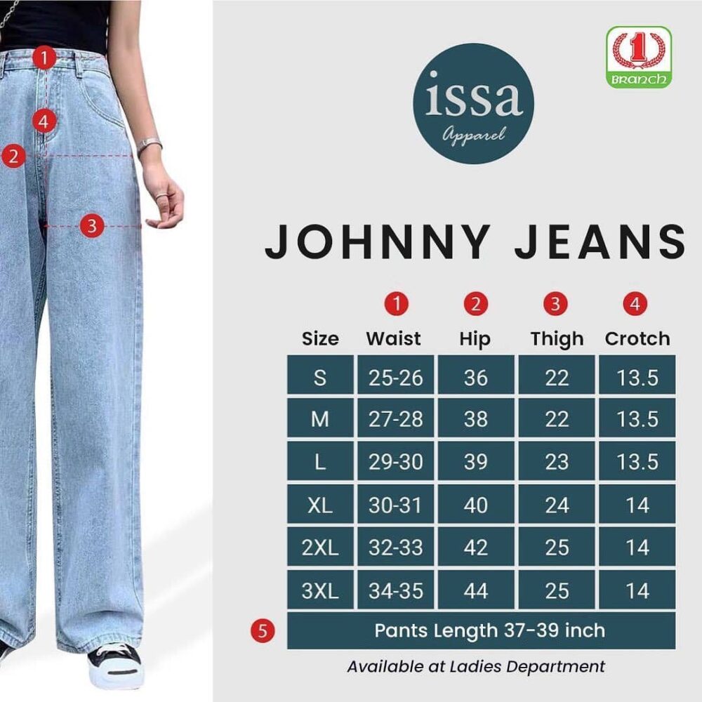 ISSA Johnny Jeans (Black)