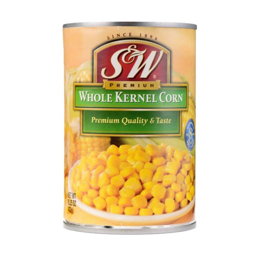 S&W Whole Kernel Corn 410g