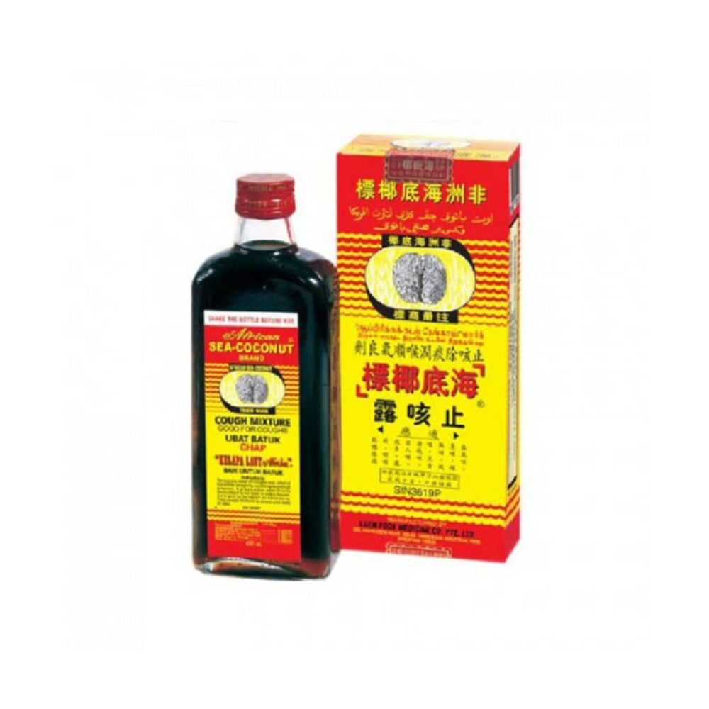 African Sea-Coconut Brand Cough Mixture 177ml