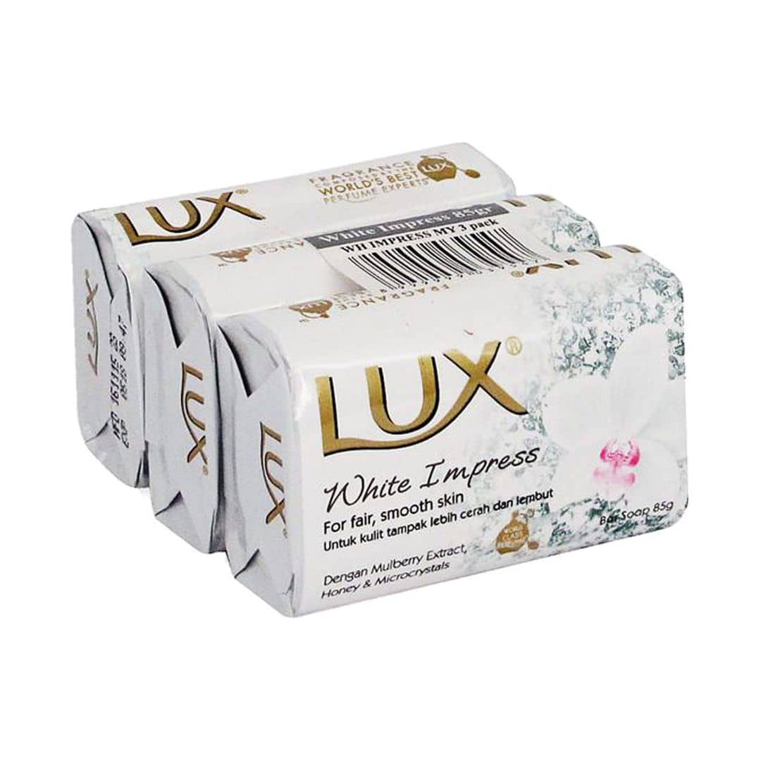 Lux Bar Soap, White Empress 3 x 80g