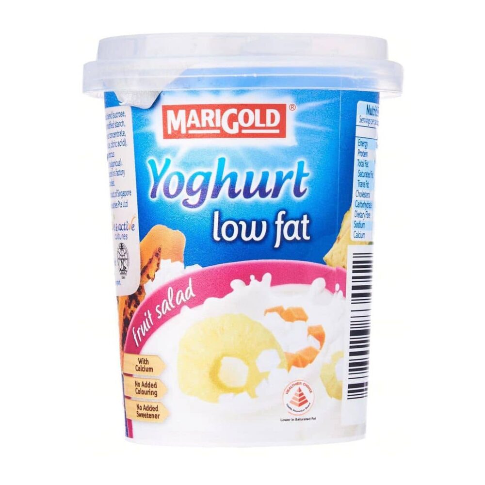 Marigold Yoghurt Low Fat Fruit Salad 130g