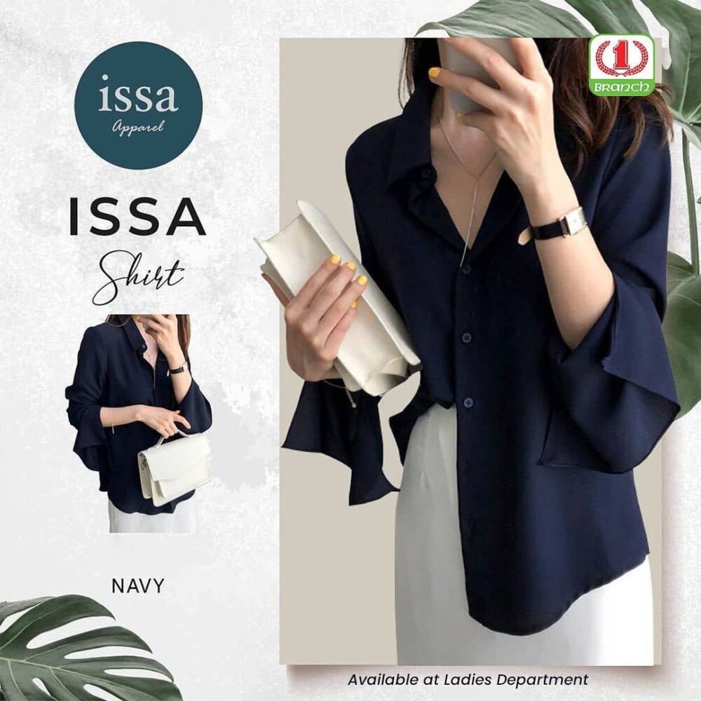 ISSA Shirt (Navy Blue)