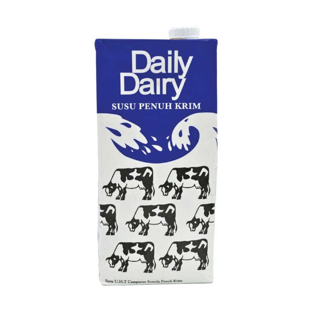 Daily UHT Full Cream Milk 1L