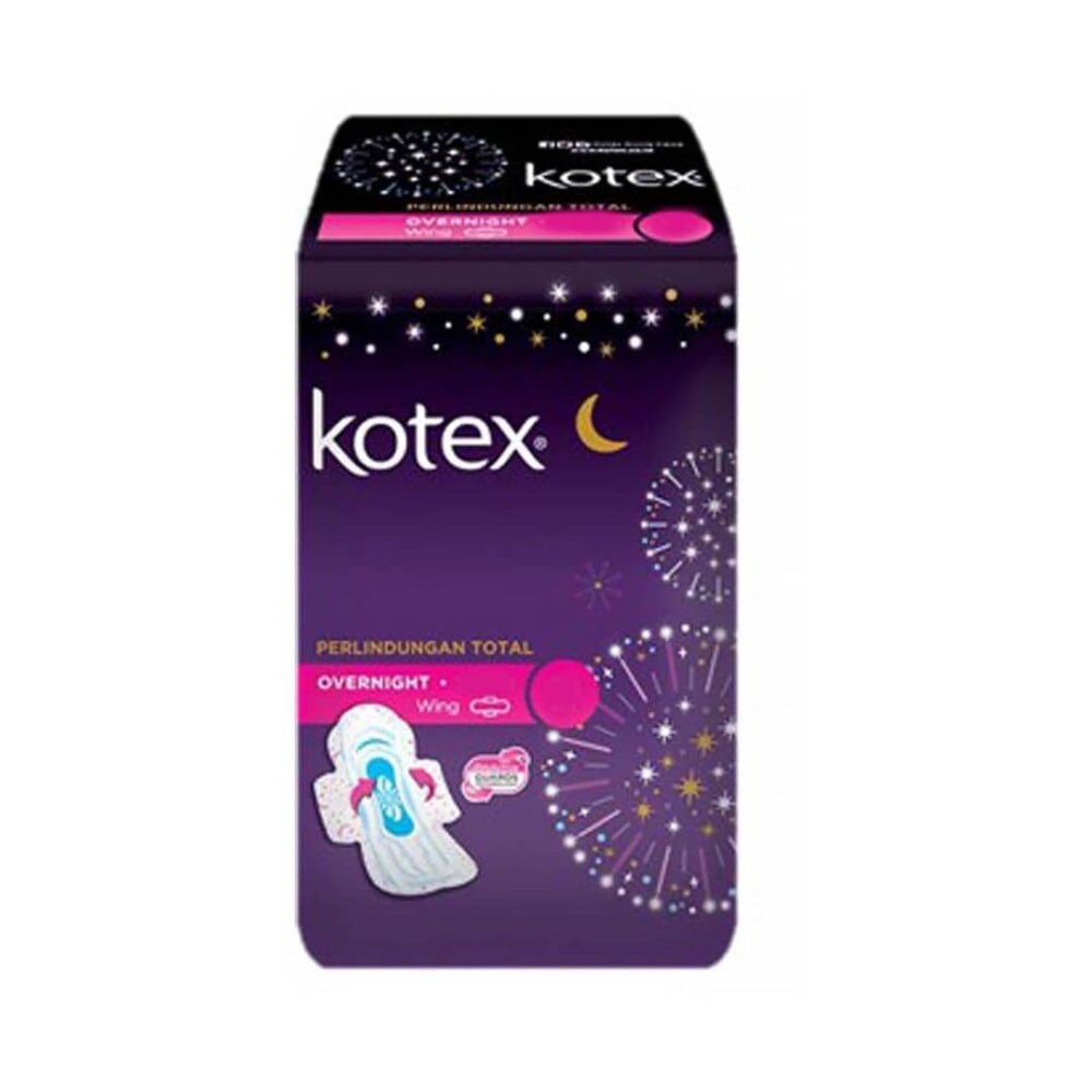 Kotex Purple Total Overnight Wing 28cm 5s