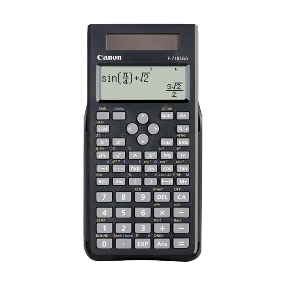 Canon F-718SGA Scientific Calculator Black