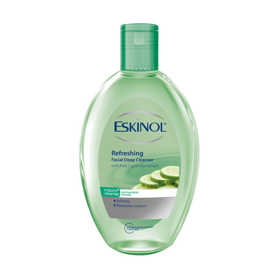 Eskinol Natural Cucumber Extract Refreshing Facial Deep Cleanser