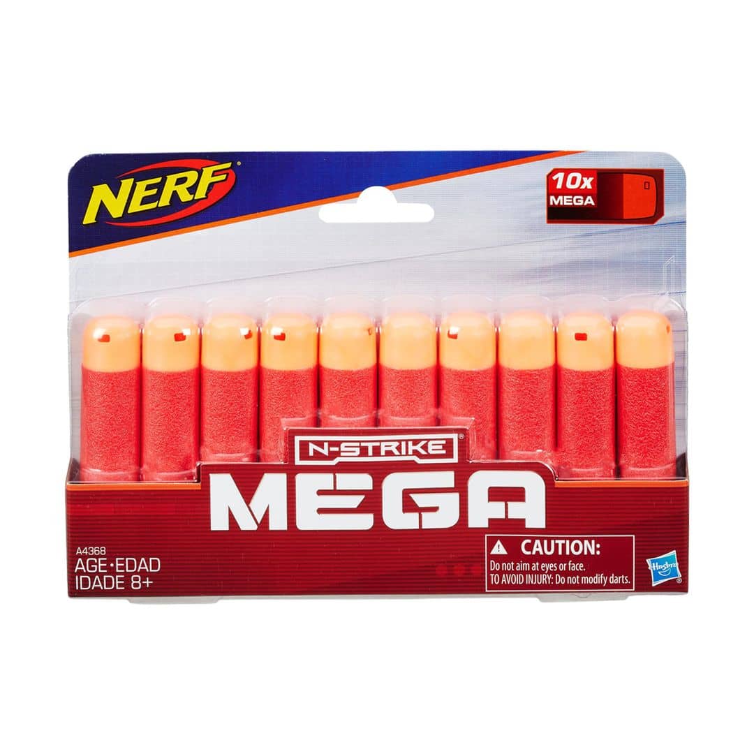 Nerf 10x Mega Darts refill