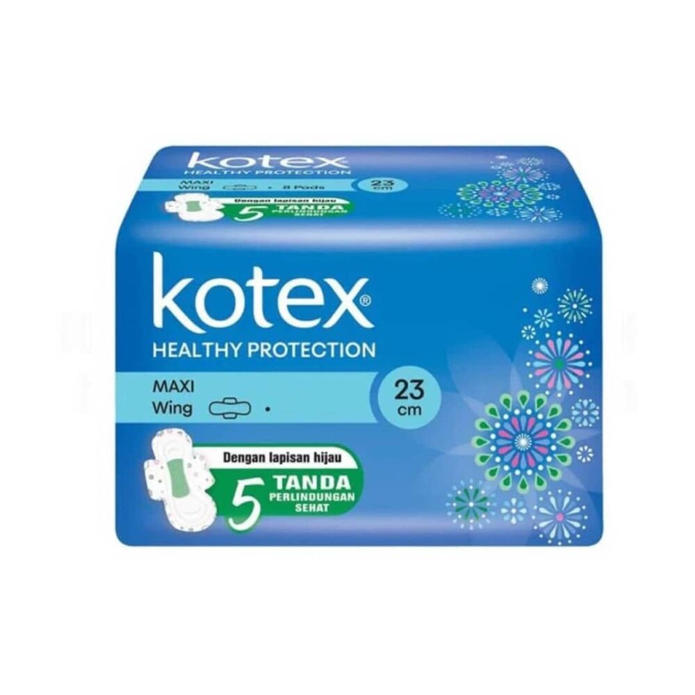 Kotex Blue Healthy Protection Slim Wing 23cm 10s