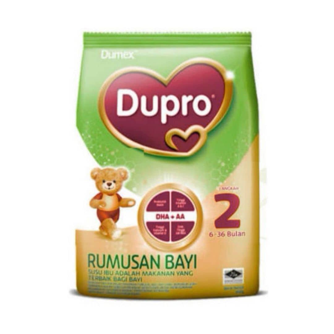 Dumex Dugro Infant Milk Powder Second Step 6-36m 550g