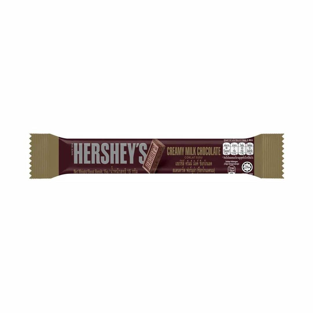Hersheys Creamy Milk Chocolate 15g