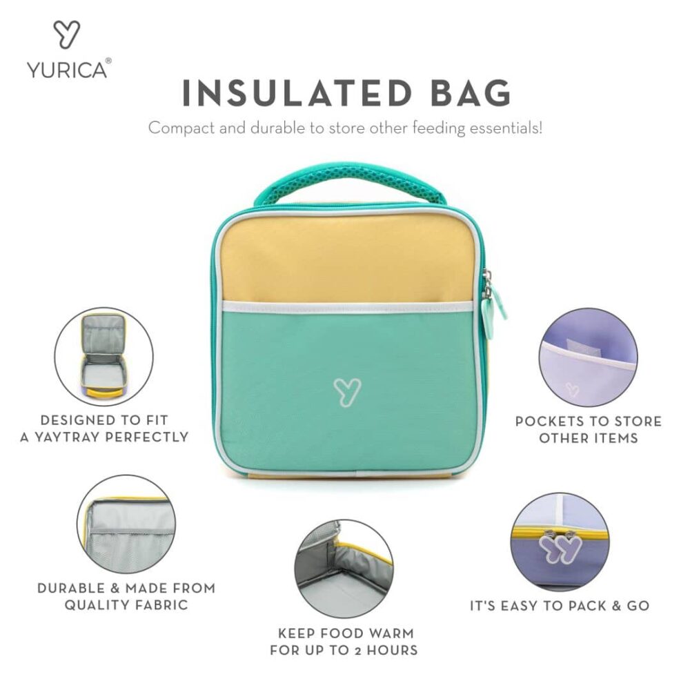 Yurica Insulated Lunchbox Carrier Bag
