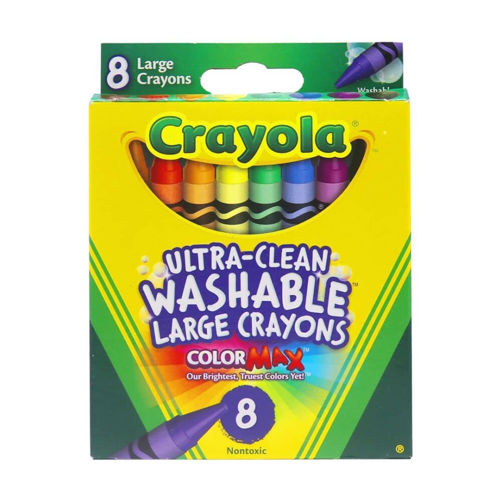 Crayola Ultra-Clean Washable Crayon 8 Counts