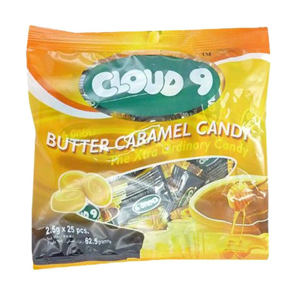 Cloud 9 Butter Caramel Candy 25pcs 62.5g
