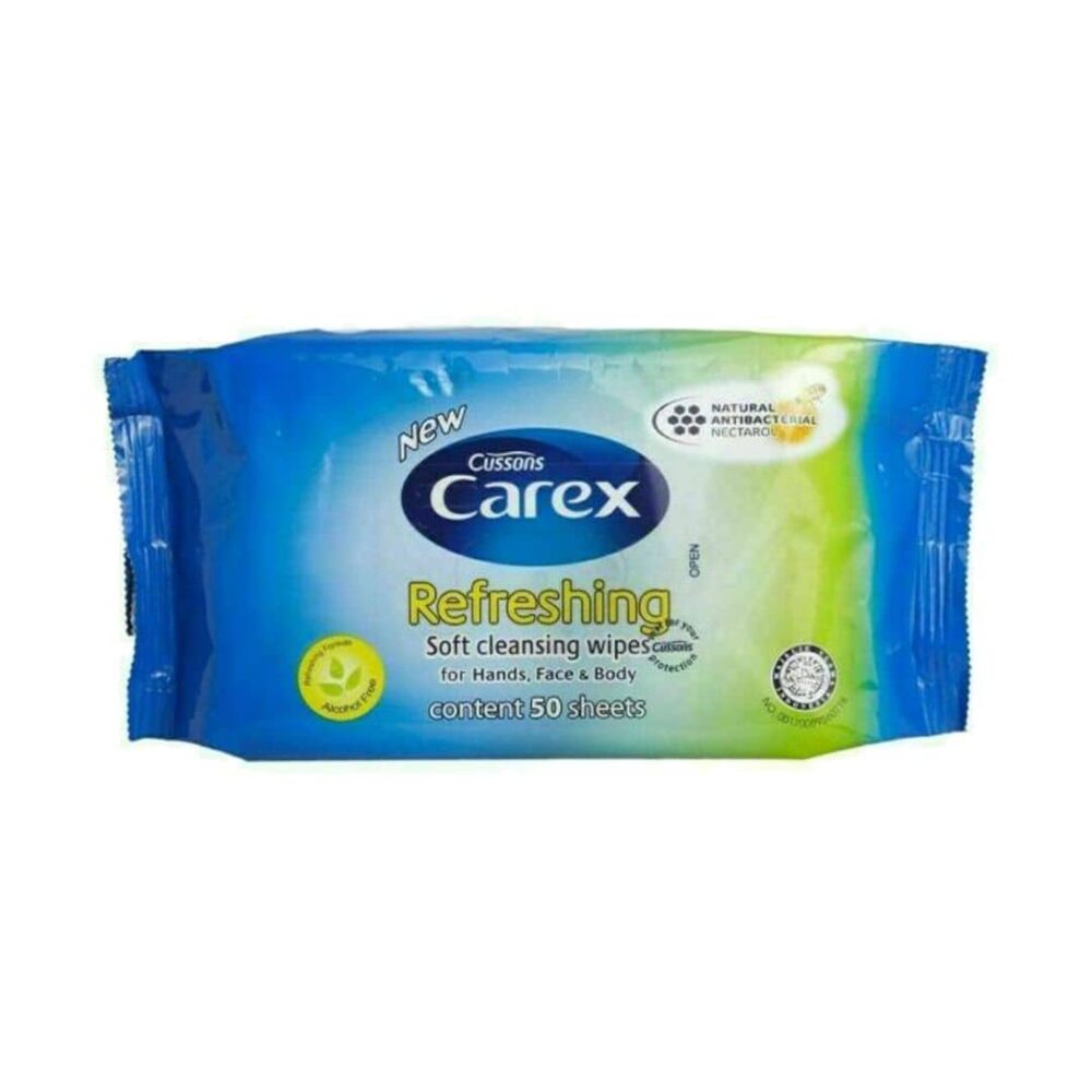 Carex Wipes 50 Sheets