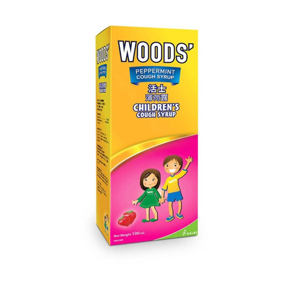 Woods' Cough Syrup Peppermint for Child 100ml