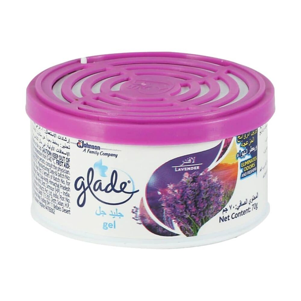Glade Gel Air Refreshener Lavender 70g