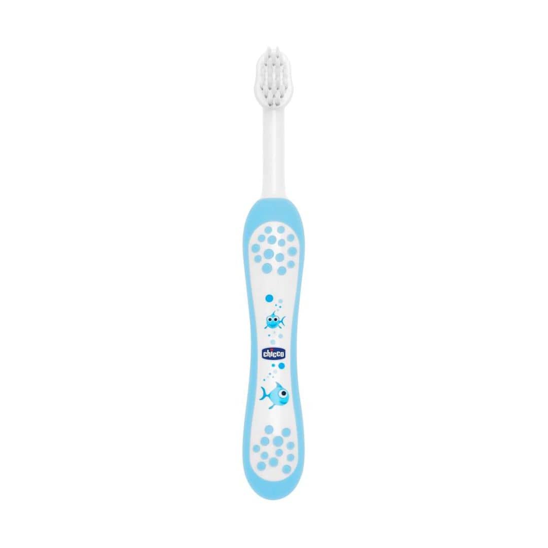 Chicco Light Blue Toothbrush 6-36M
