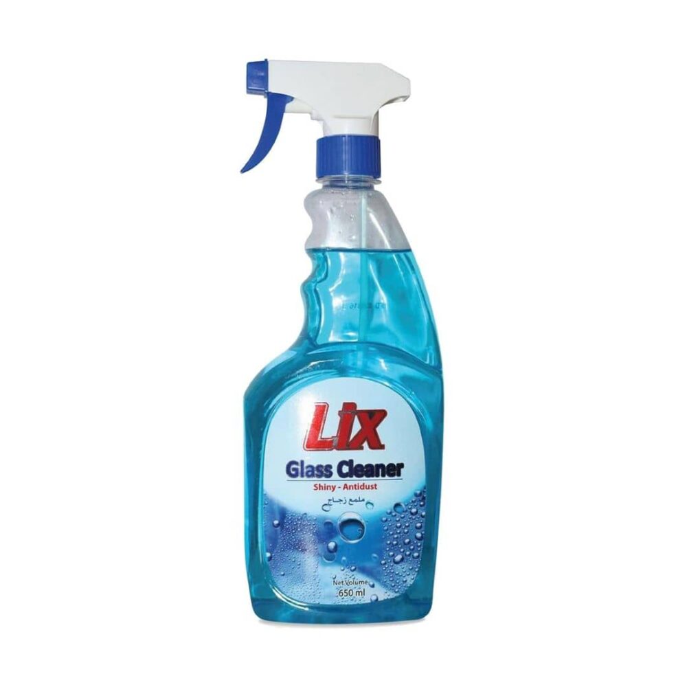 Lix Glass Cleaner Shiny Anti Dust 650ml