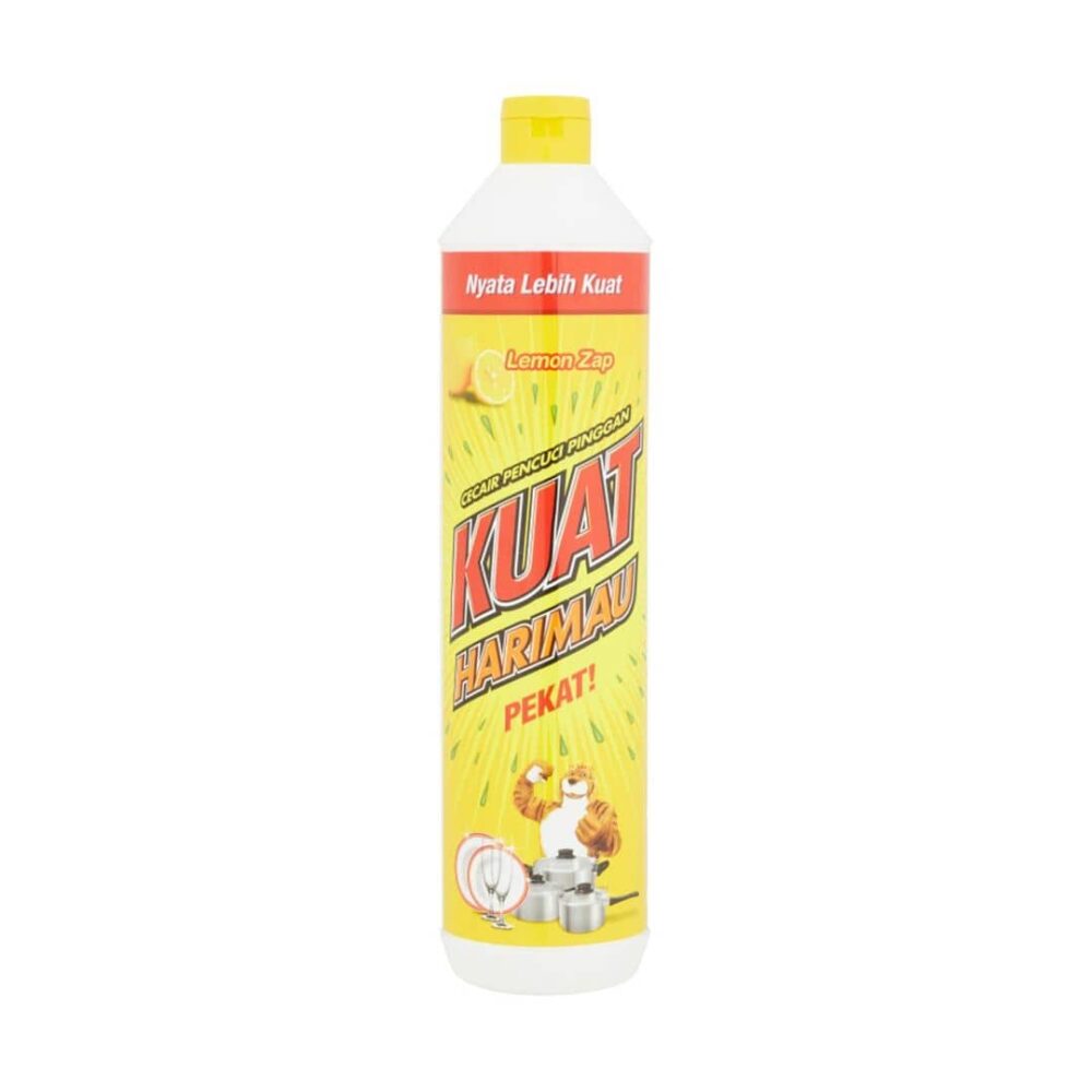 Kuat Harimau Dishwashing Liquid Lemon 900ml