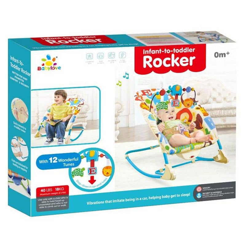 Baby Rocking Chair 68124 (with Vibration & Music)