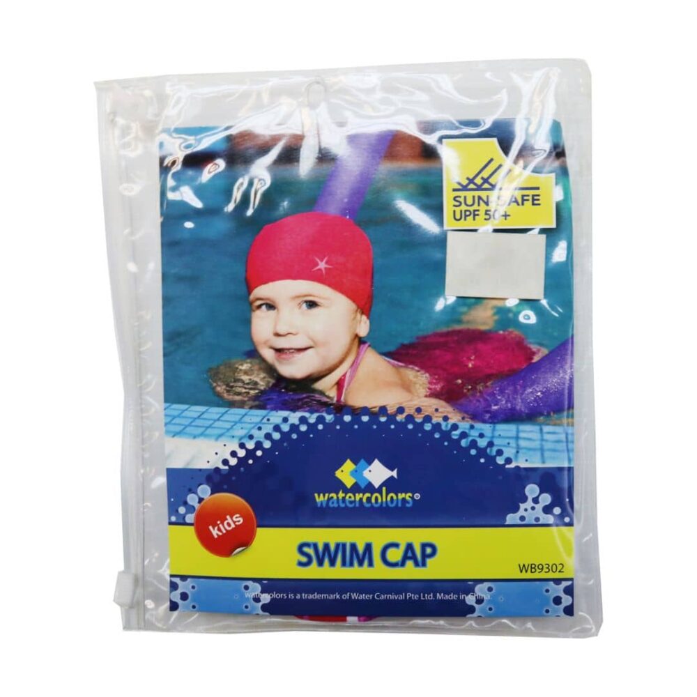 Watercolors Swim Cap Kids