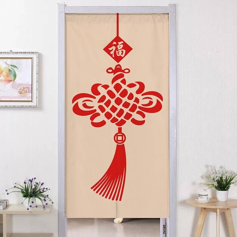 Chinese Door Curtain - Chinese Knot
