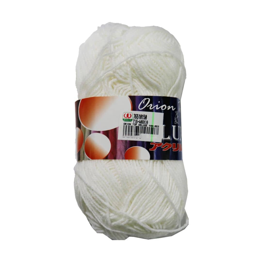 Orion Top Deluxe Yarn 180m White 010