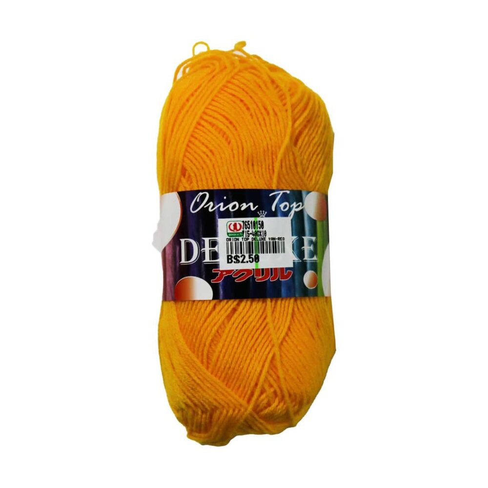 Orion Top Deluxe Yarn 180m Gold Yellow 060