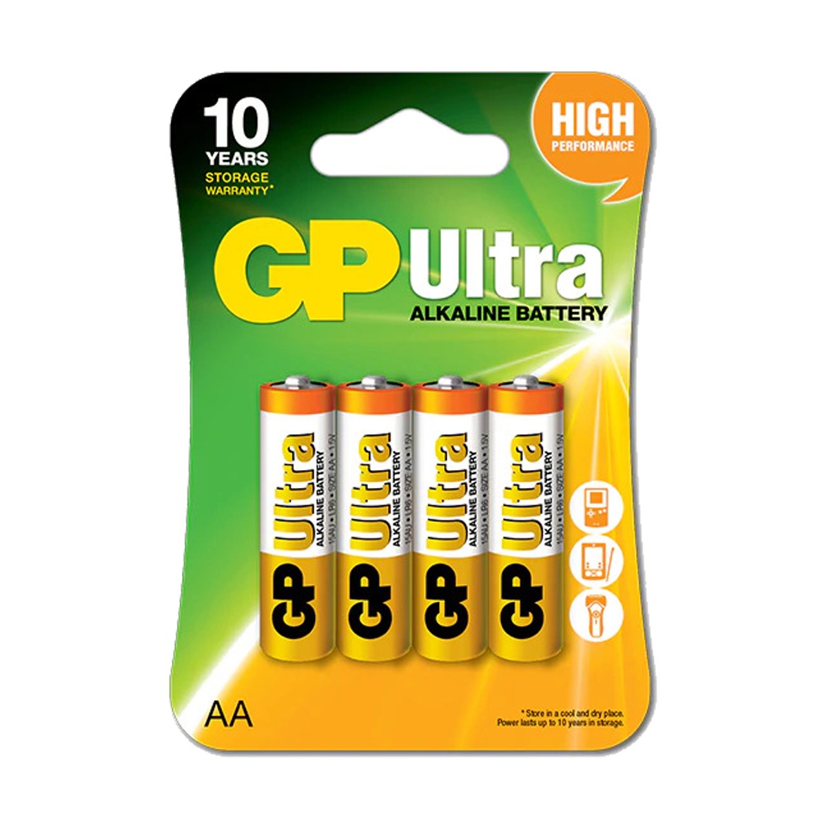GP Ultra AA Alkaline Battery 4pcs