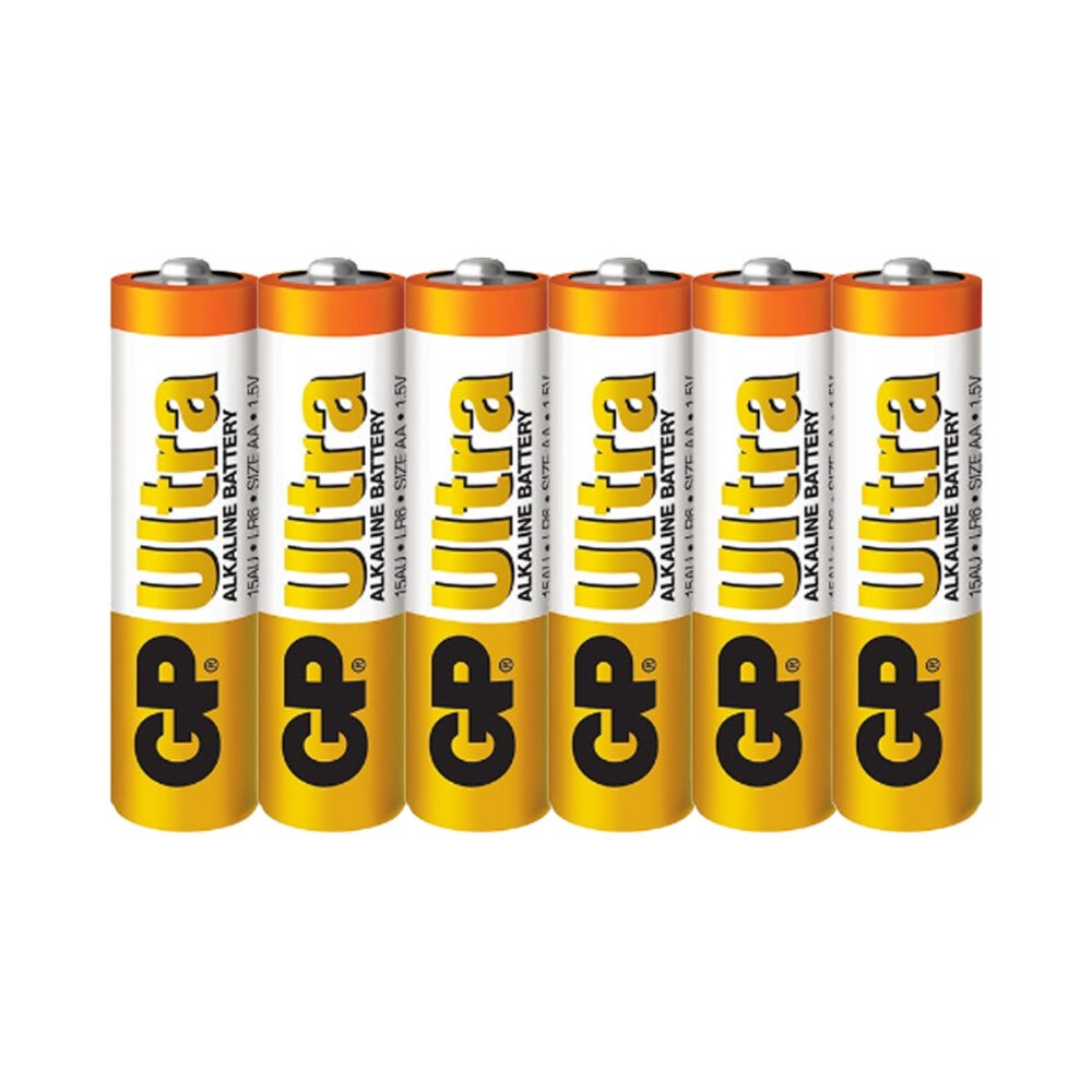 GP Ultra AAA Alkaline Battery 6pcs
