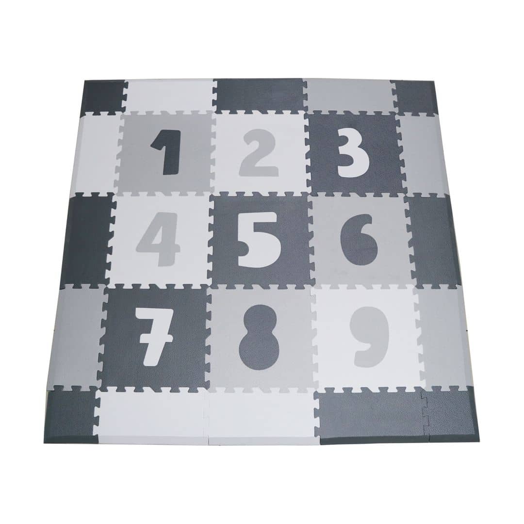 Sofee Puzzle Playmat Mono Numbers Playmat with Anti Slip 9pcs