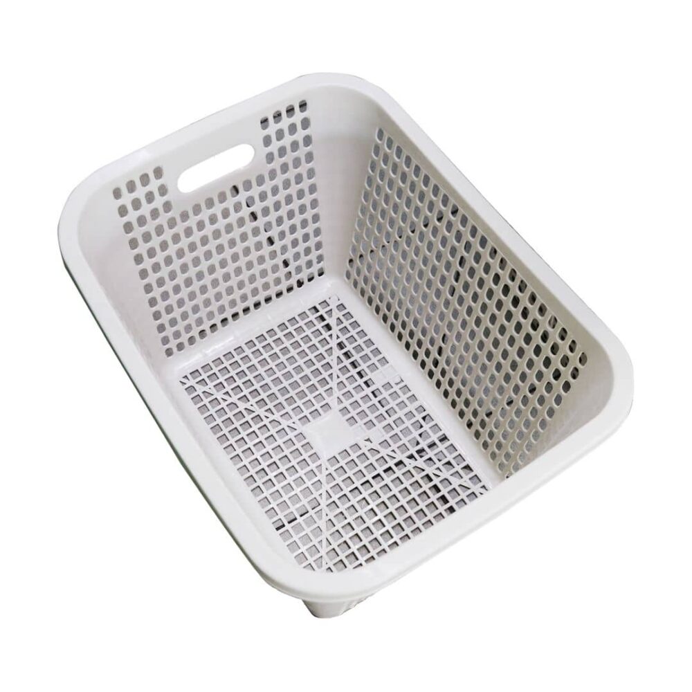 Rectangular Laundry Basket Grey JT4990B