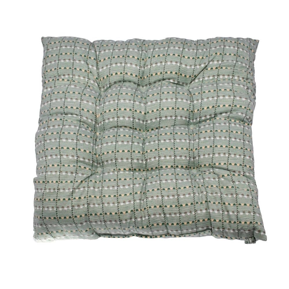 Rectangular Chair Pad 822-18/17/18 (Green)