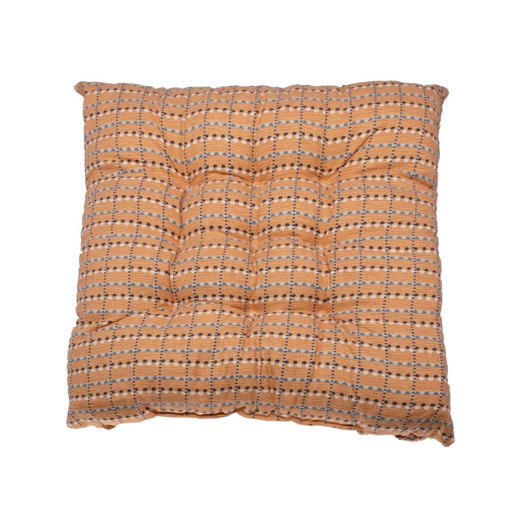 Rectangular Chair Pad 822-18/17/18 (Orange)