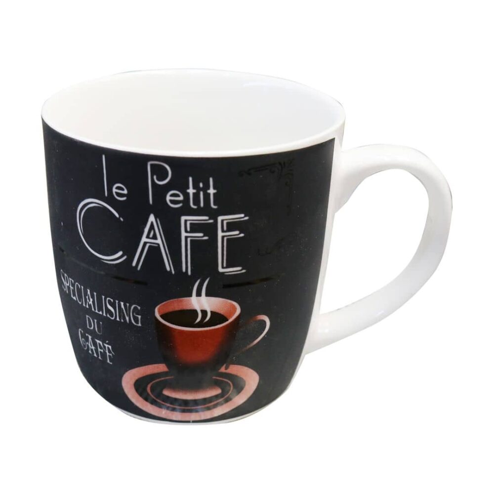 Le Petit Cafe Porcelain Mug