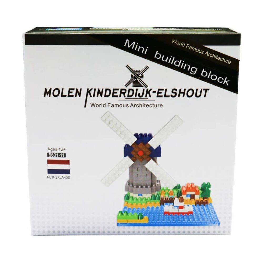 Molen Kinderdijk-Elshout Mini Building Block