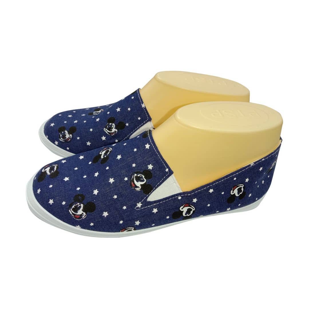 Mickey Mouse Casual Shoes (Dark Denim Blue)