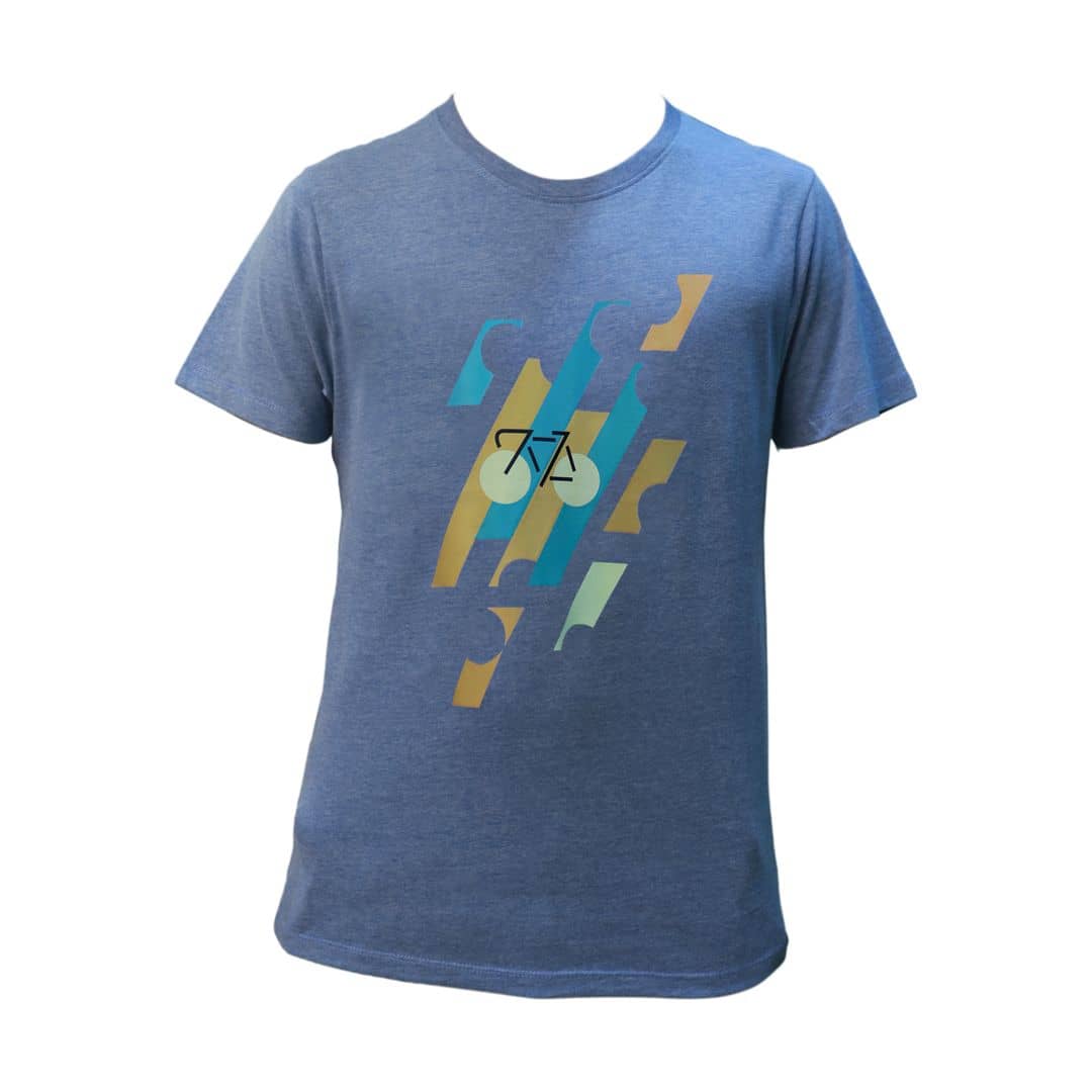 Bicycle Blue Heritage Casual T-Shirt