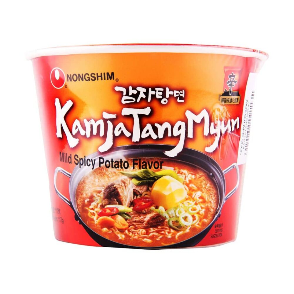 Nongshim Kamja Tang Myun Mild Spicy Potato Flavour 117g