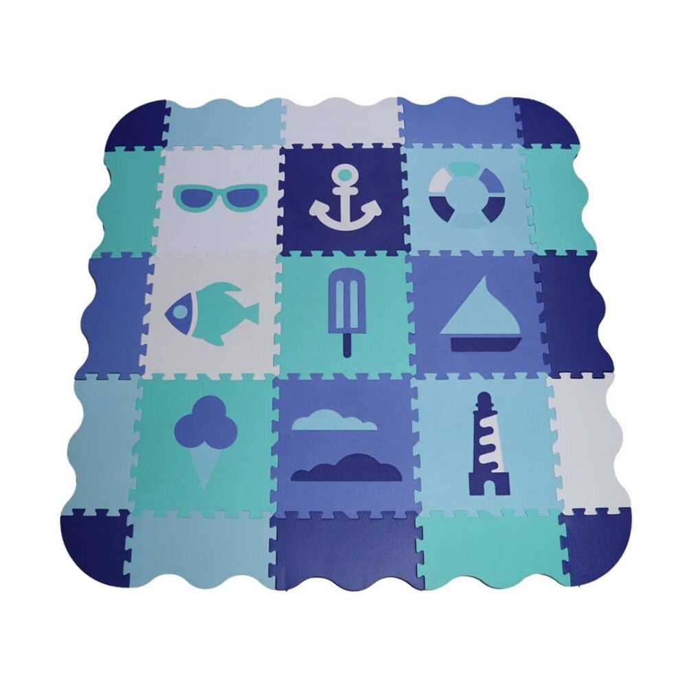 Sofee Puzzle Playmat Sailor Navy Playmat with Fence 9pcs