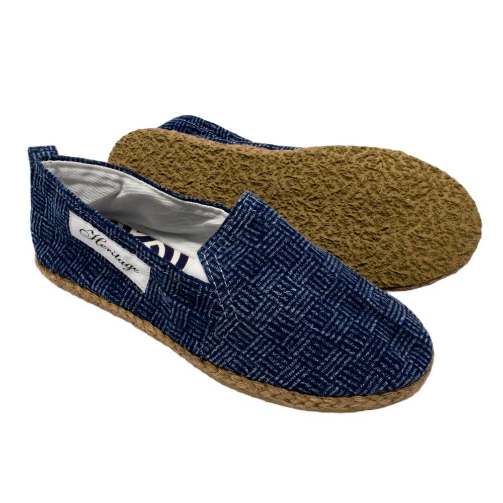 Unisex Heritage  Slip-On Sneaker (Denim Blue)