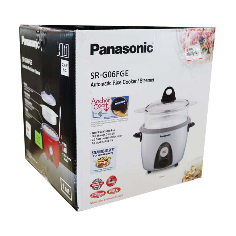 Panasonic Automatic Rice Cooker , Steamer SR-G06FGE