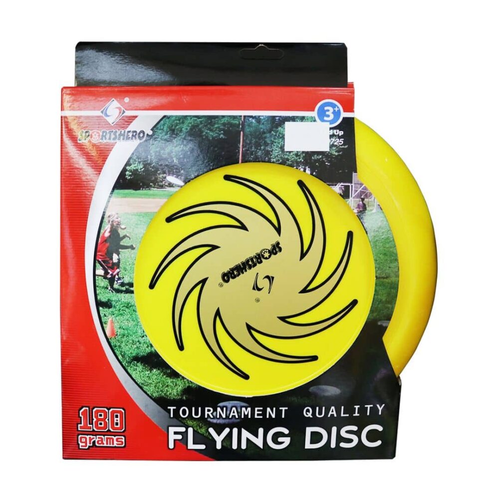 Sportshero Tournament Quality Flying Disc 180g Yellow