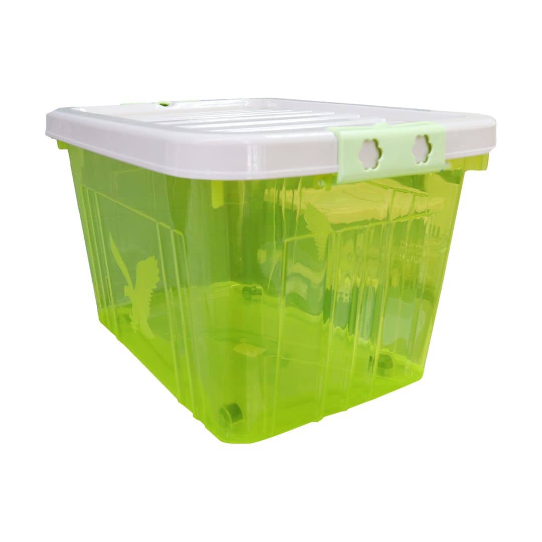 Lime Green Storage Box 28L 8083