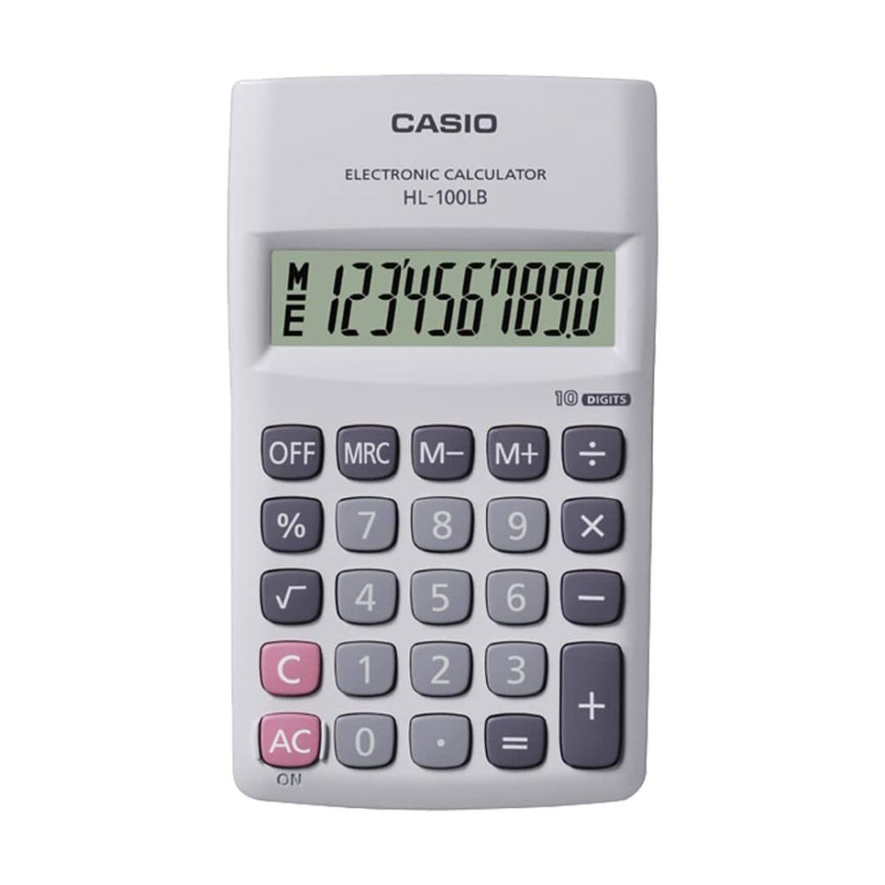 Casio HL-100LB 10 Digits Electronic Calculator