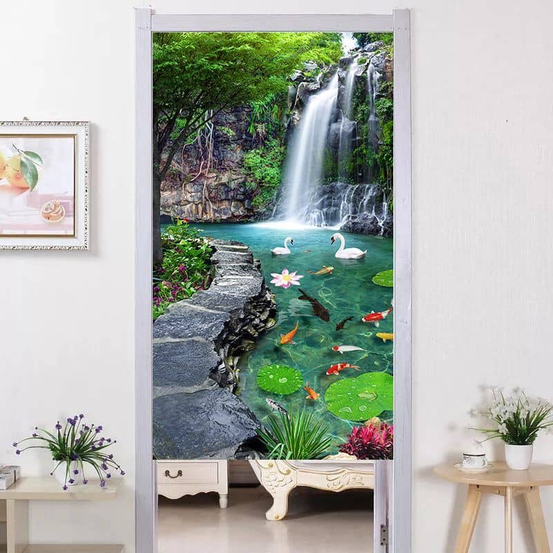 Chinese Door Curtain - H96 Waterfall