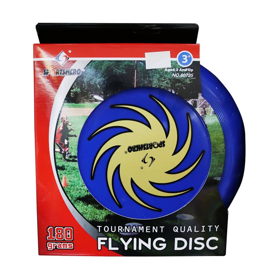 Sportshero Tournament Quality Flying Disc 180g Blue